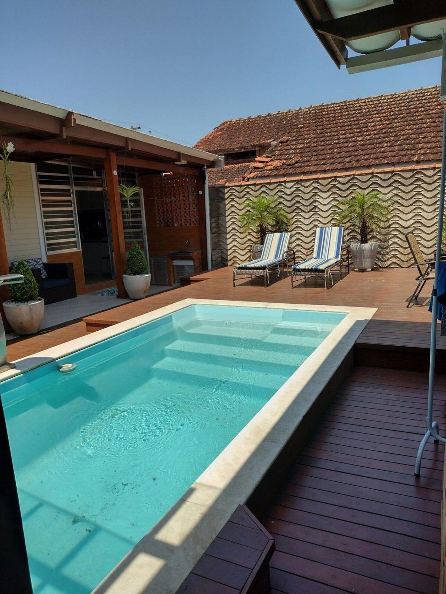 Casa Agradavel Com Piscina, A Poucos Passos Da Praia Peruibe Bagian luar foto