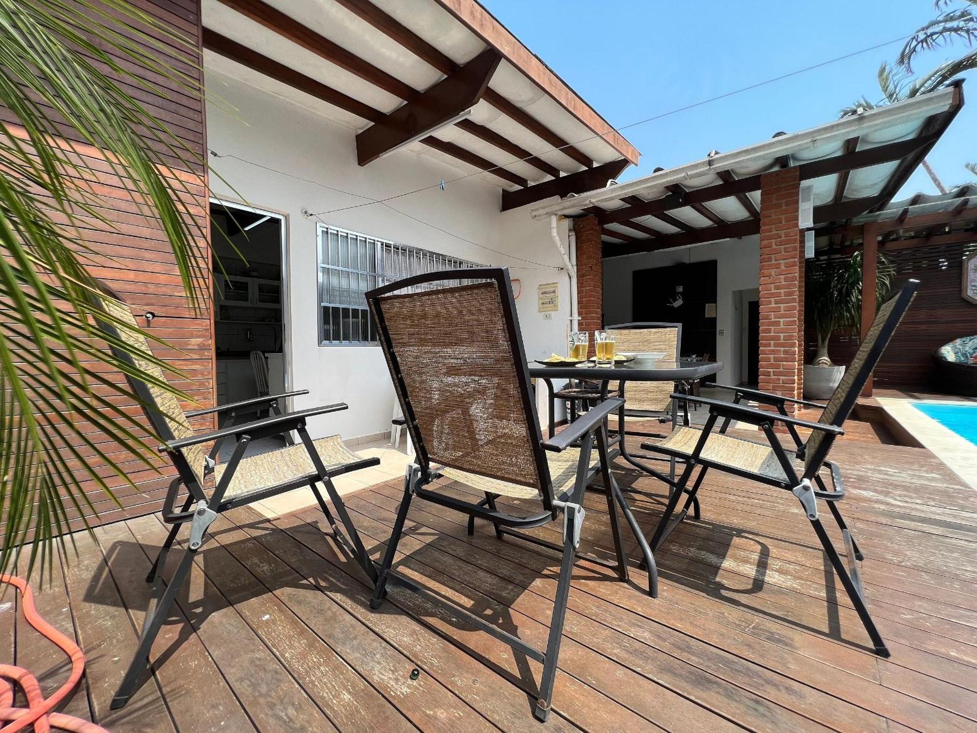 Casa Agradavel Com Piscina, A Poucos Passos Da Praia Peruibe Bagian luar foto