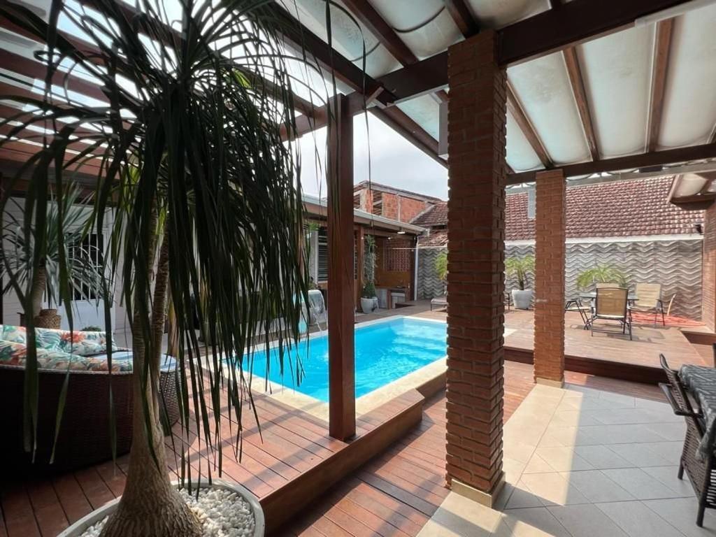 Casa Agradavel Com Piscina, A Poucos Passos Da Praia Peruibe Bagian luar foto